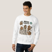 MOON MAMMOTHS lustig Sweatshirt (Vorne ganz)
