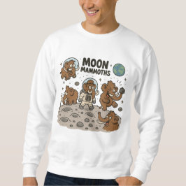 MOON MAMMOTHS lustig Sweatshirt