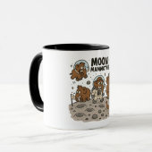 MOON MAMMOTHS lustig Tasse (Vorderseite Links)