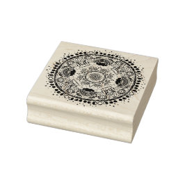 Moon Mandala MoonChild Yoga Gummistempel