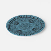 Moon Mandala MoonChild Yoga Pappteller (Schrägansicht)