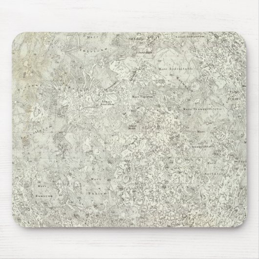 Moon Map Mousepad (Vorne)