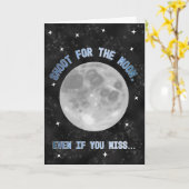 Moon, Mars & Aliens Kid Birthday Karte (Gelbe Blume)