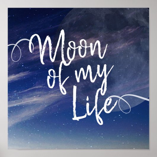 Moon, mein Livesymbol Poster (Vorne)