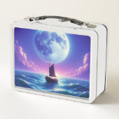 Moon Metall Brotdose (Rückseite)