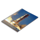 Moon Mission Spacecraft Ground View Notebook Notizblock (Linke Seite)