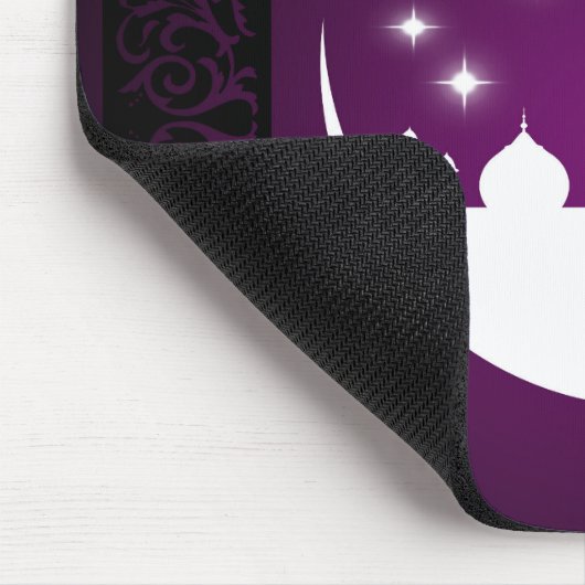 Moon mit Moschee Silhouette - Mousepad (Ecke)