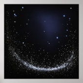 MOON MIT STAR POSTER (Vorne)