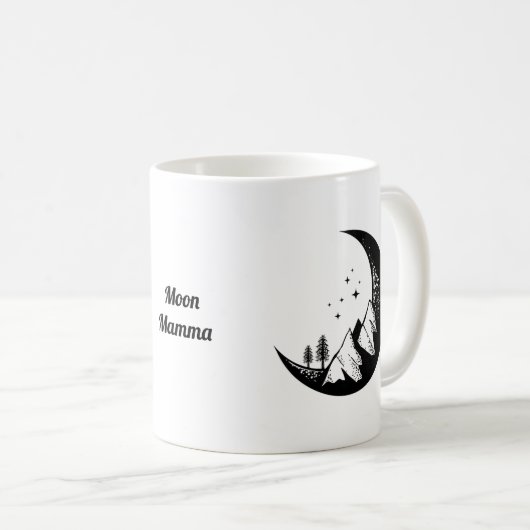 Moon Momma Kaffeetasse (VorderseiteRechts)