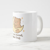 Moon Mood Bear Hug Tasse Niedlich Gemütliches ästh (Vorderseite Rechts)