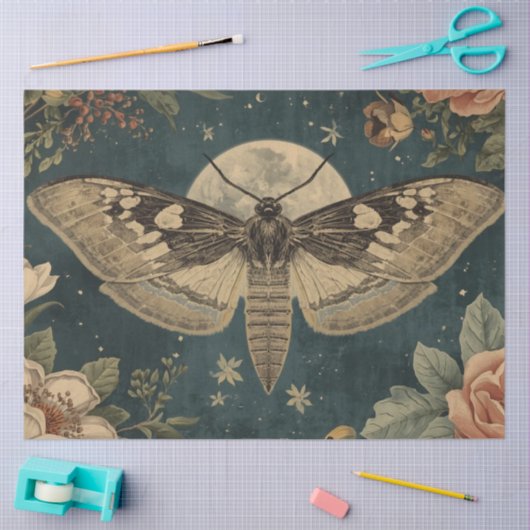 Moon Moth Botanicals Apothecary Seidenpapier (Basteln)