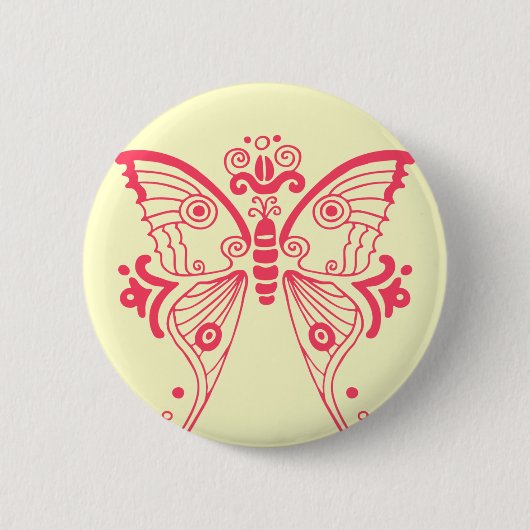 Moon Moth Button (Vorderseite)