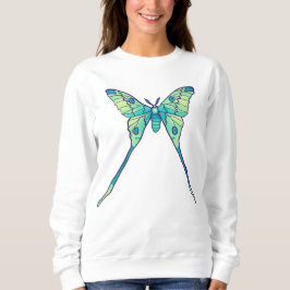 Moon Moth Magie - Schmetterling Lover Art Sweatshirt