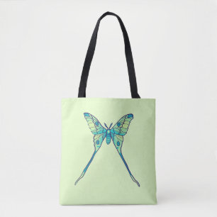 Moon Moth Magie - Schmetterling Lover Art Tasche