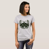 Moon Moth T - Shirt - Witchy Celestial Crescent Mo (Vorne ganz)