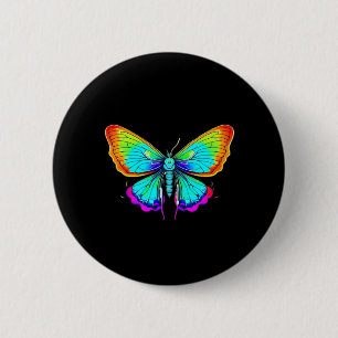 Moon Moth Whimsigoth Button