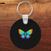 Moon Moth Whimsigoth Schlüsselanhänger (Vorderseite)