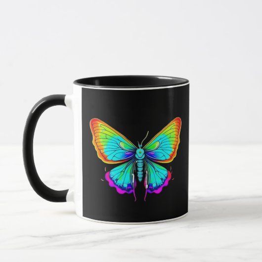 Moon Moth Whimsigoth Tasse (Links)
