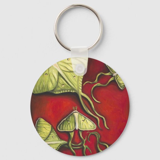 Moon Moths Schlüsselanhänger (Vorderseite)