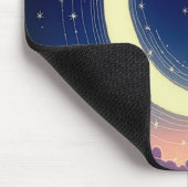 Moon Mouse Pad - Zauberhafte Schreibtischausstattu Mousepad (Ecke)