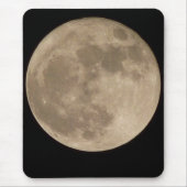 Moon Mousepad Astrologie Vollmond Computergeschenk (Vorne)