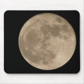 Moon Mousepad Astrologie Vollmond Computergeschenk (Vorne)