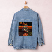 Moon Moving Into the Next Universe Denim Jacket Jeansjacke (Hangar)