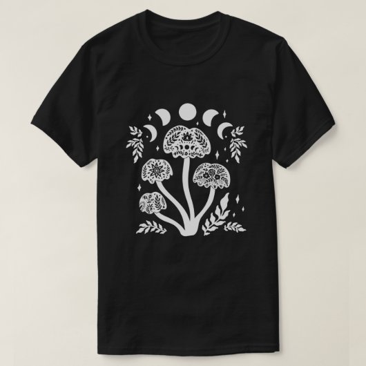 Moon Mushrooms T-Shirt (Design vorne)