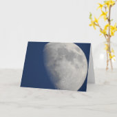 Moon Nah up Fotografy Blank Karte (Gelbe Blume)