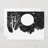 Moon Night #3 Postkarte (Vorne/Hinten)