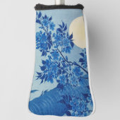 Moon Night Abend Tree Blue Moonlit Golf Headcover (Rotieren 90)