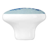 Moon Night Abend Tree Blue Moonlit Keramikknauf (Seitenansicht)