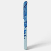 Moon Night Abend Tree Blue Moonlit Samsung Galaxy Hülle (Rückseite (Horizontal))