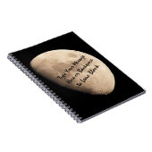 Moon Notebook Custom Moon Journal Note Sketch Book Notizblock (Rechte Seite)
