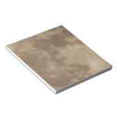 Moon Notepad Full Moon Notepads Fun Moon Geschenke Notizblock (angewinkelt)