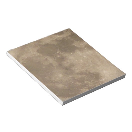 Moon Notepad Full Moon Notepads Fun Moon Geschenke Notizblock (angewinkelt)
