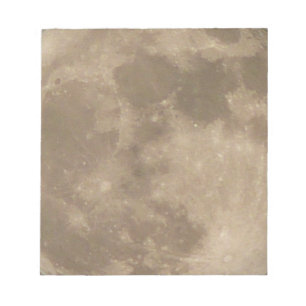 Moon Notepad Full Moon Notepads Fun Moon Geschenke Notizblock