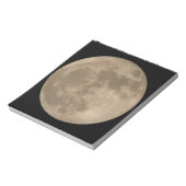 Moon Notepad Full Moon Notepads Fun Moon Geschenke Notizblock (Rotiert)