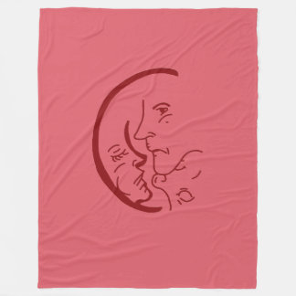 Moon of Loved Ones Fleecedecke