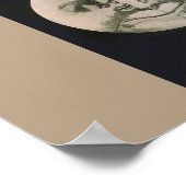 Moon Optical Illusion Poster (Ecke)