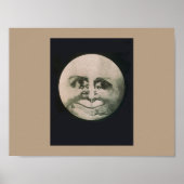 Moon Optical Illusion Poster (Vorne)