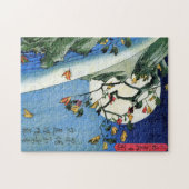 Moon over a Waterfall, Hiroshige, Ukiyo-e Puzzle (Horizontal)