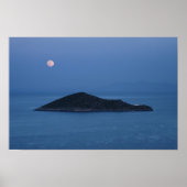 Moon Over Agia Kyriaki Poster (Vorne)