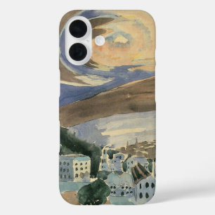 Moon Over Barcelona von Walter Gramatte iPhone 16 Hülle