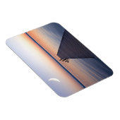 Moon Over Buscharner Footbridge | Starnberg Magnet (Rechte Seite)