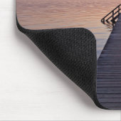 Moon Over Buscharner Footbridge | Starnberg Mousepad (Ecke)