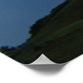 Moon Over Colorado Poster (Ecke)