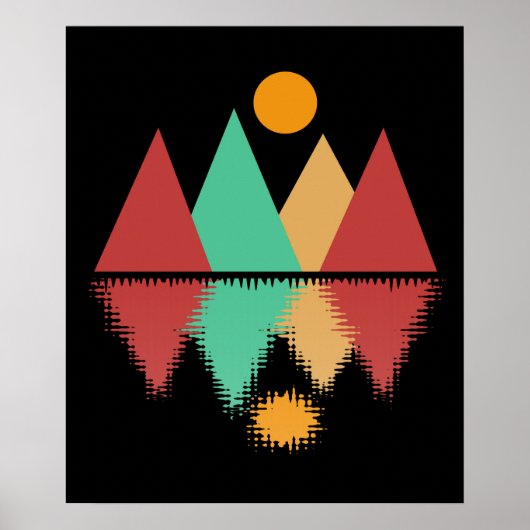Moon Over Four Peaks #2 Poster (Vorne)