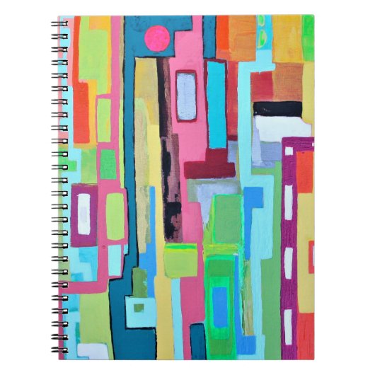 Moon Over Miami Notebook Notizblock (Vorderseite)