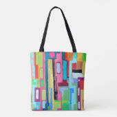 Moon Over Miami Tote Bag Tasche (Rückseite)